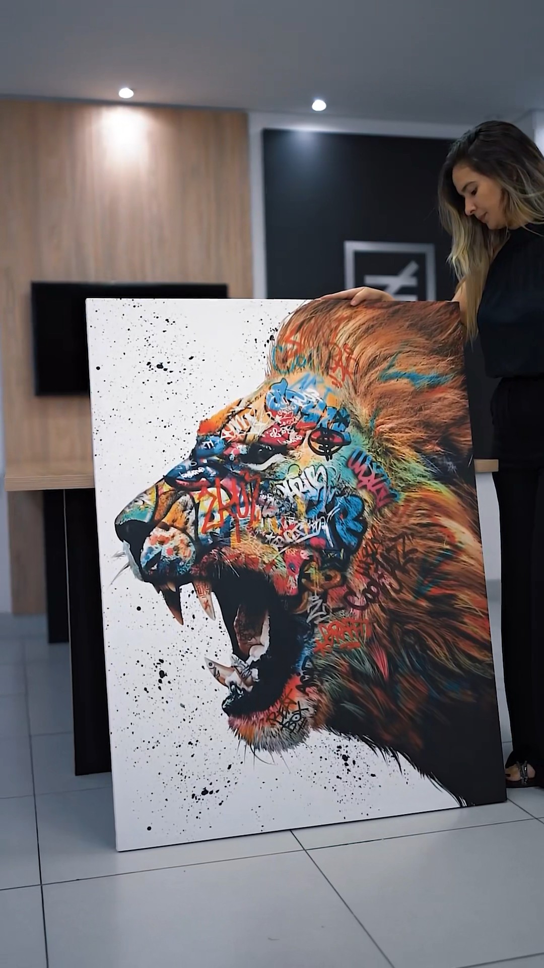 Depoimento de Quadros Decorativos em vídeo