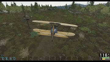 Vehicle shenanigans 11 - Lucky with server update while flying