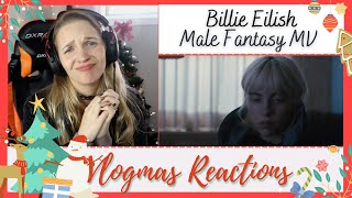 Male Fantasy Music Video - Billie Eilish REACTION & Commentary - Vlogmas Reactions (Day 15)