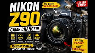 Nikon Z90 LEAKS: The 33MP 'Mini Z9' is FINALLY Here! (Specs & Price)
