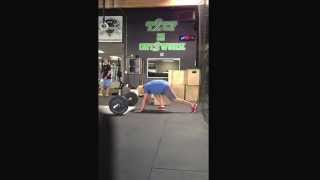 WOD Throwdown event 3 WOD 1 Habib isaac