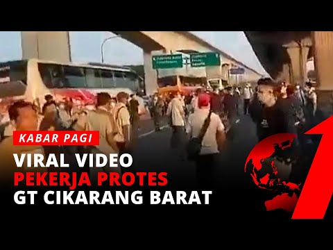 Viral Video Pekerja Protes di GT Cikarang Barat, Polisi: Ini Bagian Dinamika | tvOne