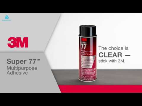 3M Super 77 Multipurpose Permanent Spray Adhesive Glue - HONEST Review 