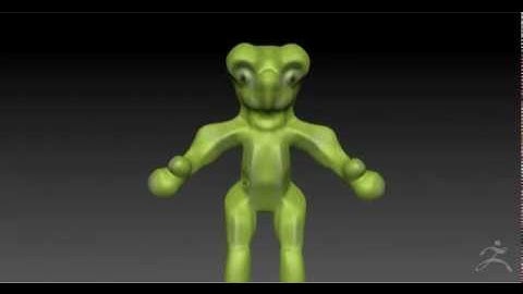 zBrush - zSpheres Character creation - Speed sculpting