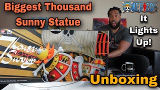 One Piece Unboxing - Largest Thousand Sunny Statue That Lights Up! | By Infinity Studio