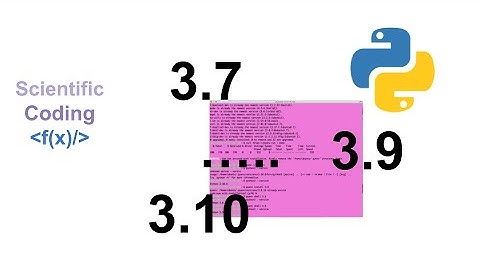 Simple way to manage different Python versions