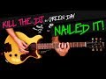 kill the dj live green day guitar cover by gv jasons part chords