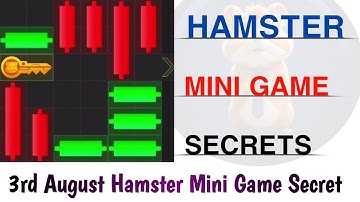 Key 15! How to Solve Mini Game PUZZLE in Hamster Kombat 3rd August (100% SOLVED!)