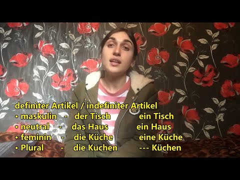 [გერმანული ენა] Nominativ  - ნომინატივი/სახელობითი ბრუნვა | Wer? - ვინ?  / Was? - რა? რას?