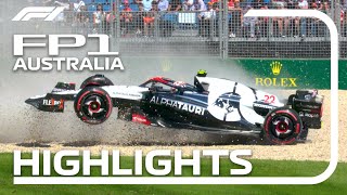 FP1 Highlights | 2023 Australian Grand Prix