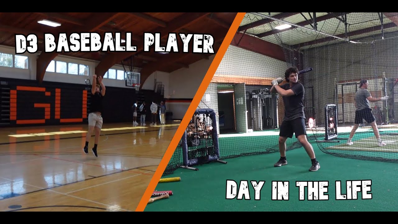D3 Baseball Off Season Day In The Life YouTube