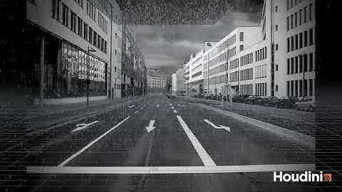 PARTICLE RAIN EFFECT IN HOUDINI 17.5.2 | RAIN | EFFECT | NEW VIDEO | VFX VIDEOS | VFX WORK | VFX FX