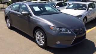 New Grey 2014 Lexus ES 350 FWD - Premium Package Review - Northeast Edmonton, AB