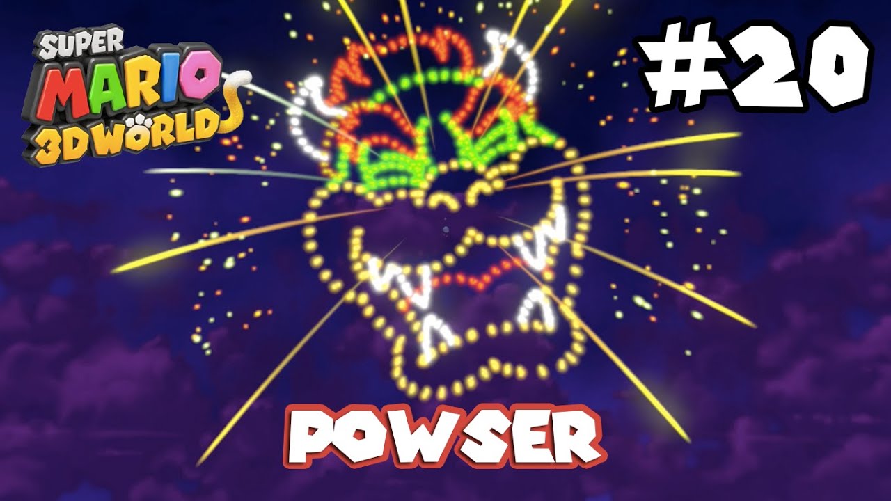 Let's Play! Super Mario 3D World - Episode 20: Powser