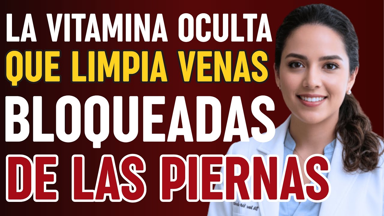 Conoce la VITAMINA que DISUELVE los COÁGULOS en tus PIERNAS | Salud para adultos mayores