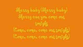 Frankie Valli and the Four Seasons - Sherry (lyrics) chords