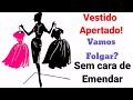 Como folgar Vestido sem Cara de Emendar