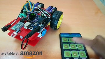 Smartphone controlled Arduino Robot using bluetooth