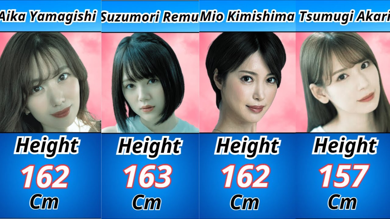 JAV Actress Heights | How Tall Are Your Favorite Stars? 🌟