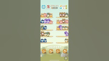 Color Cat Sort Cute Cat Game Level 296 #shorts #Gaming