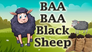 Baa, Baa, Black Sheep Kids Video | English Rhyme | Learning Songs | POP AI Song