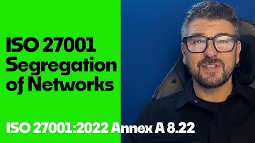 ISO 27001 Annex A 8.22 Segregation of Networks Explained