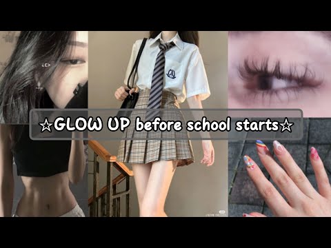 Before school✨GLOW-UP✨for girls!!!🌷