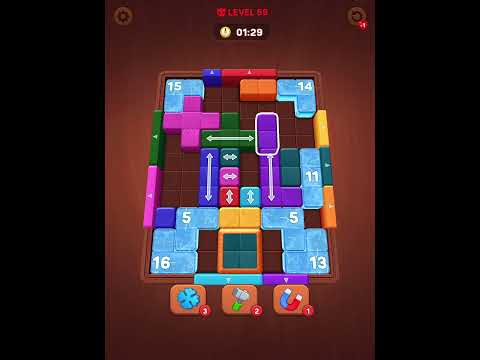 Wood Away Block Puzzle Level 59 Walkthrough #games #gaming #blockpuzzlegame