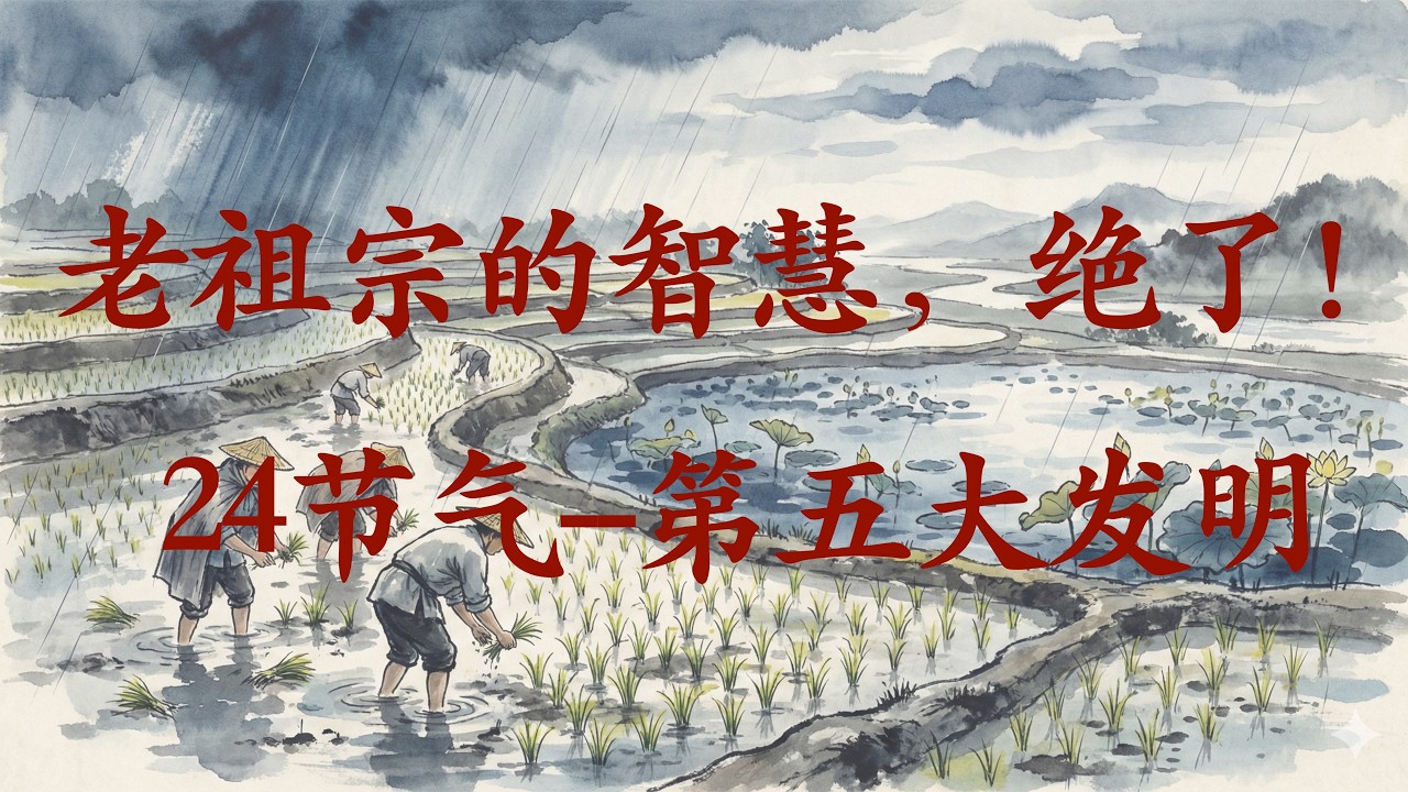 在水墨画和放松音乐中，看懂二十四节气 🌿 治愈系科普 | 10个古老智慧