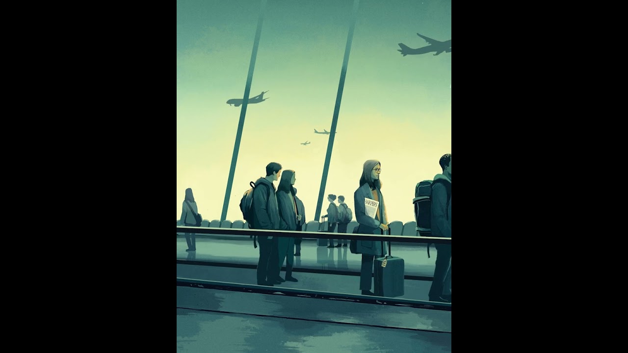 Airport Animation for Harper's magazine