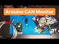 Arduino CAN Monitor (простейший монитор шины CAN)