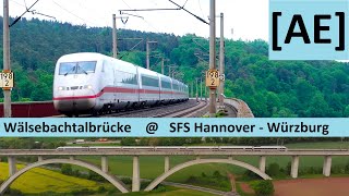 Nicht ganz gewöhnliche Brücke: Die Wälsebachtalbrücke an der SFS Würzburg - Hannover | Alex E