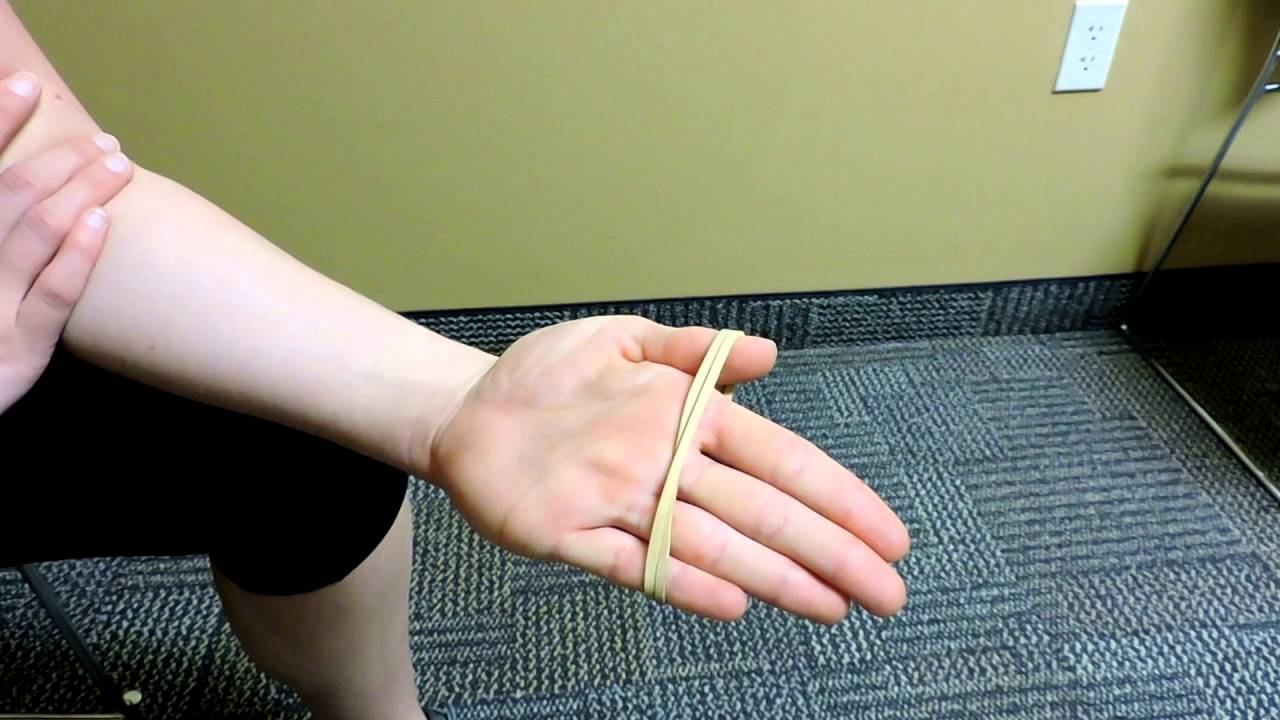 Thumb Extension with Rubber Band YouTube