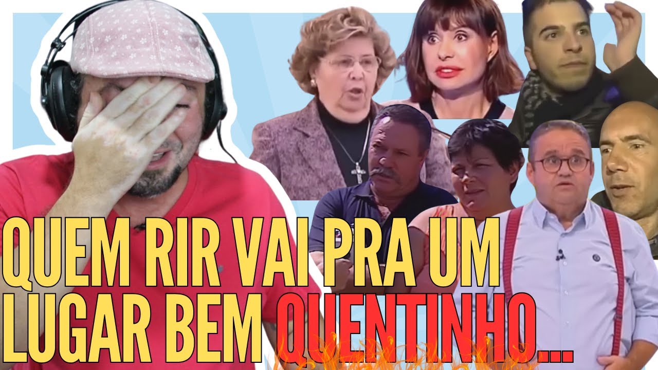 Brasileiro conhecendo o melhor (ou o pior) da TV portuguesa - Fails da TV
