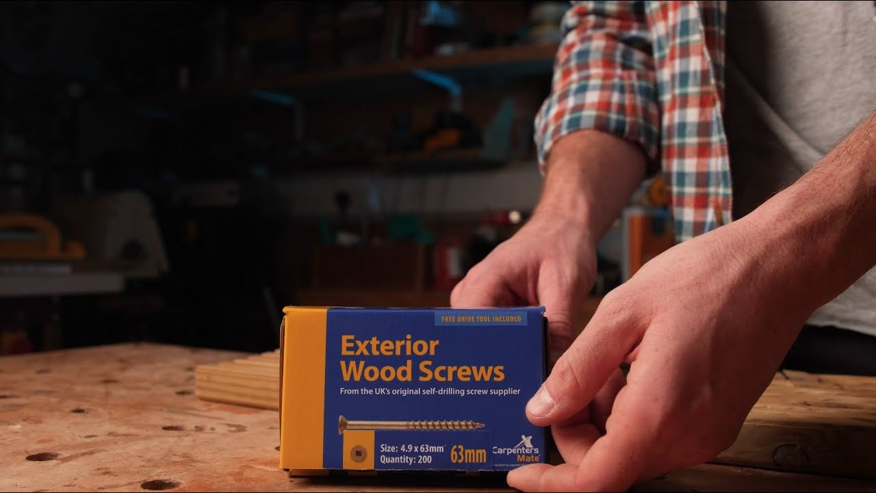 The different types of timber screws - Carpenters Mate