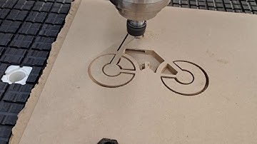 Test Video AKM1325 Wood CNC Router for Cutting Engraving MDF