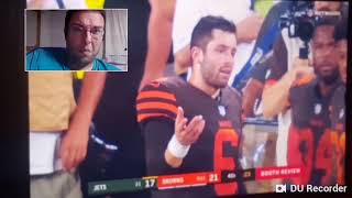 The Last 1:21 of the Jets at Browns Game.