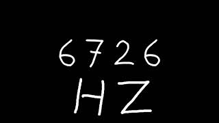 6726 Hz