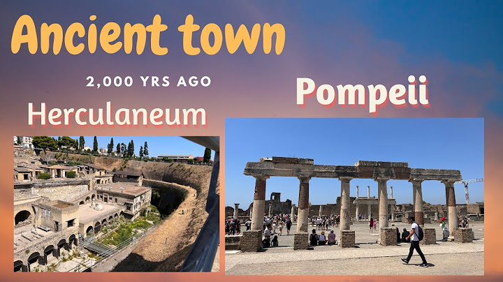 Day tour from rome to herculaneum and pompeii