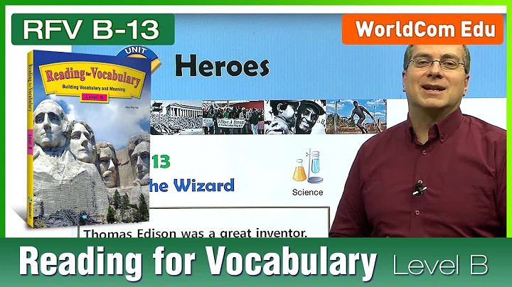 Learn English | Reading for Vocabulary | Level B | Lesson 13|  Brian Stuart  (미국교과서)
