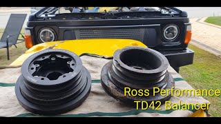 Nissan Patrol TD42 Ross Performance Harmonic Balancer Install