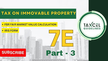 Section 7E Deemed Rental Income | FBR Income Tax Return filing 2022-23 | FBR Fair Market Valuation