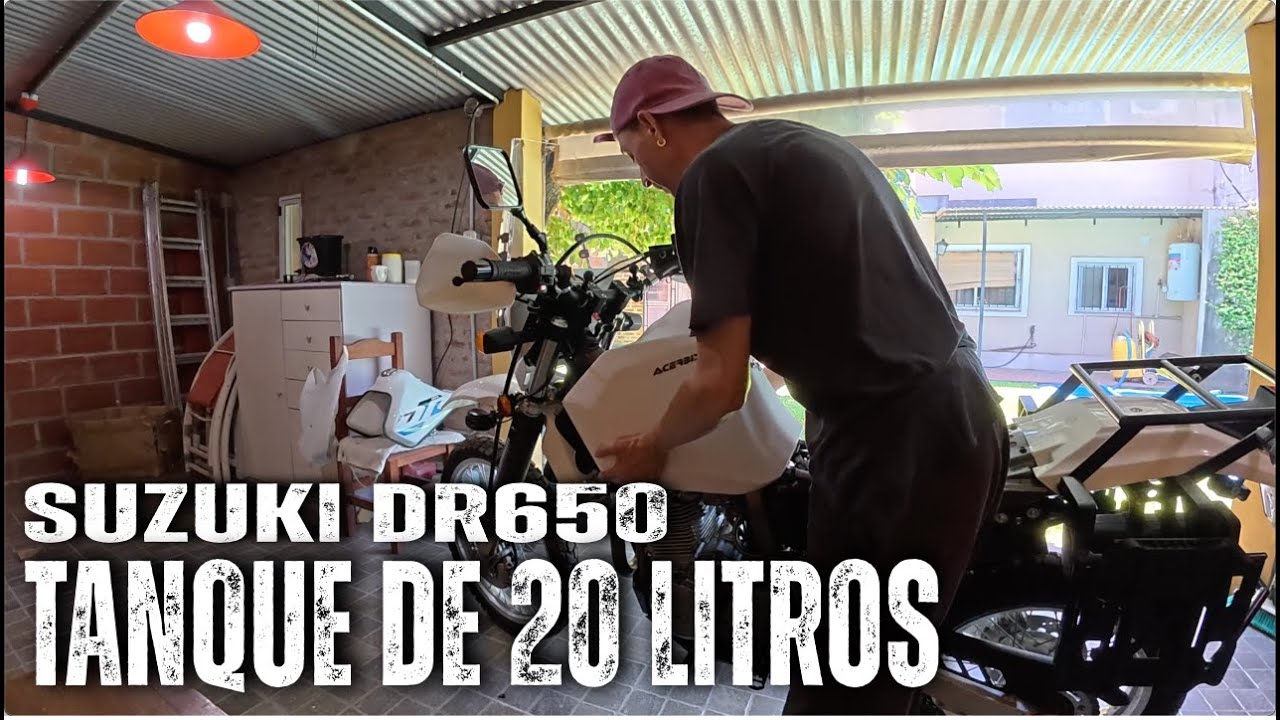 Tanque Acerbis DR 650 | Ampliando la Autonomía de DRAGONA (2 de 2)