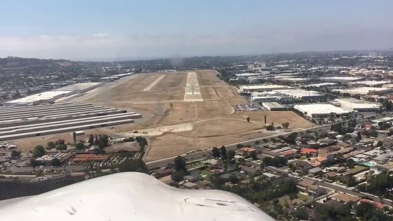 Zamperini Field (KTOA) Landing YouTube