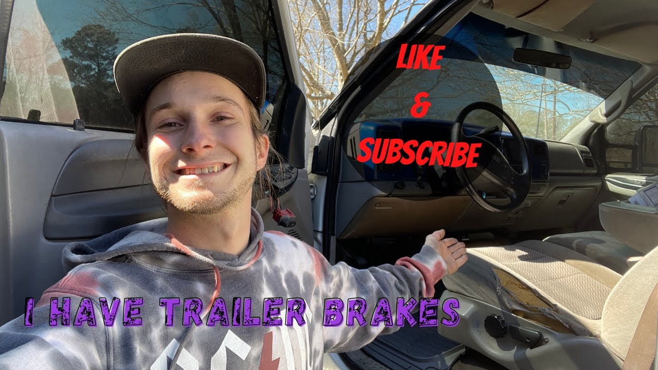 2001 F250 BRAKE CONTROLLER INSTALL YouTube
