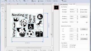 Working with Nesting Cutfiles in VinylMaster