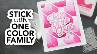 Monochromatic cards can be this gorgeous