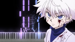 Video thumbnail of "Hunter x Hunter - Ginpatsu no Lullaby (Killua's Theme) Piano Cover"