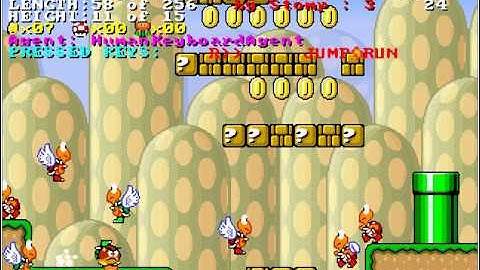 CERRLA: Mario Environment, Difficulty 1, Seeded with Difficulty 0 Rules