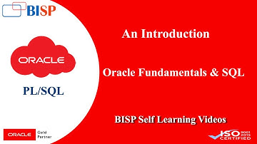 Oracle Fundamentals and SQL - An Introduction | Oracle PL SQL Tutorial | BISP Online Training